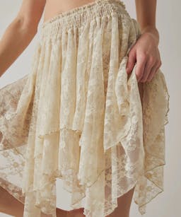 Golden Evening Half Slip Skirt