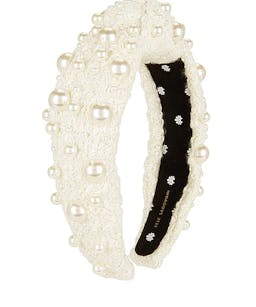 Lele Sadoughi Multi Pearl Headband