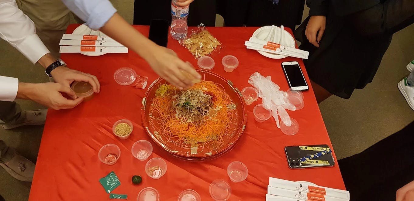 LoHei at a Chinese New Year Celebration. Courtesy of Alyssa Rinelli