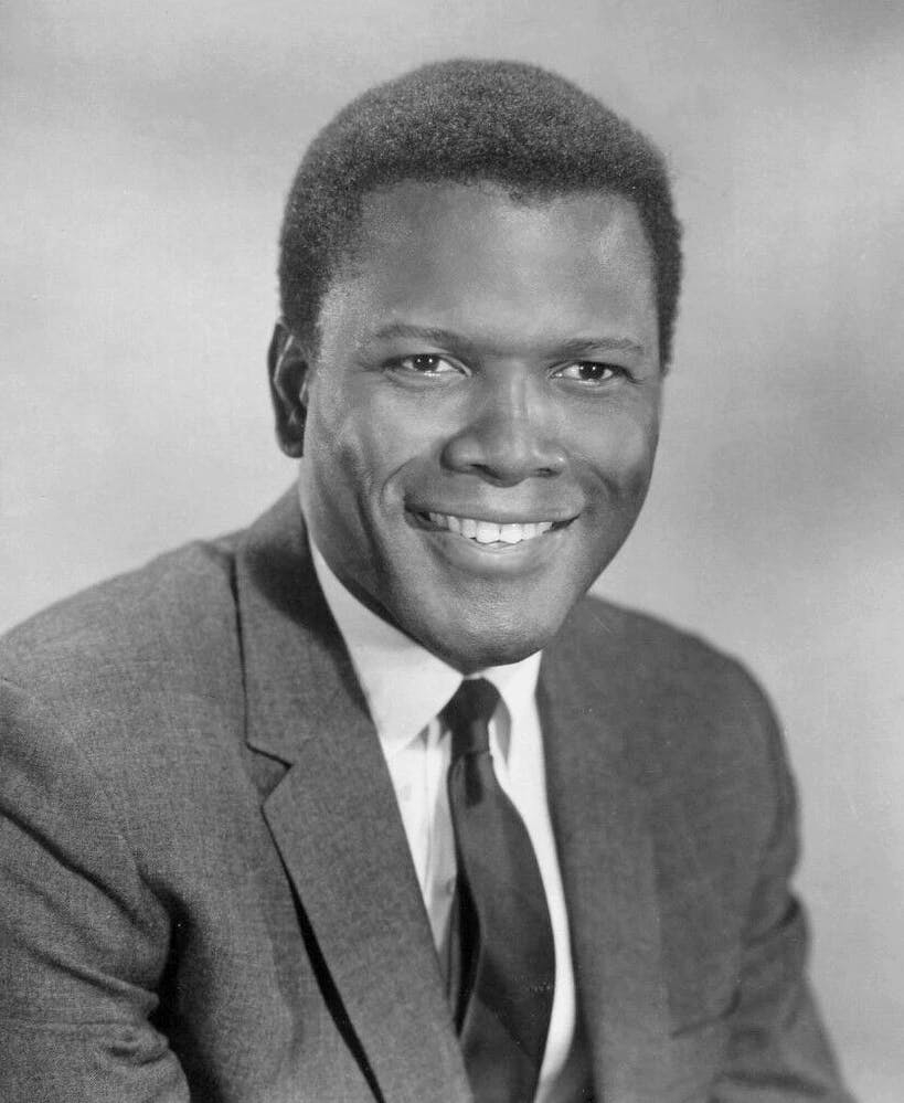 Sidney Poitier in For Love of Ivy, 1968. Public domain via Wikimedia Commons