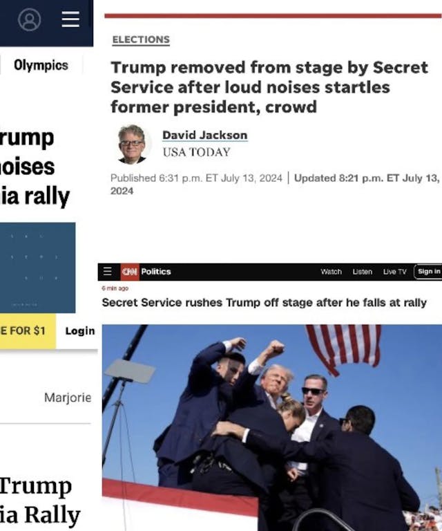 The 13 Most Deranged Media Responses To The Attempted Assassination Of Donald Trump